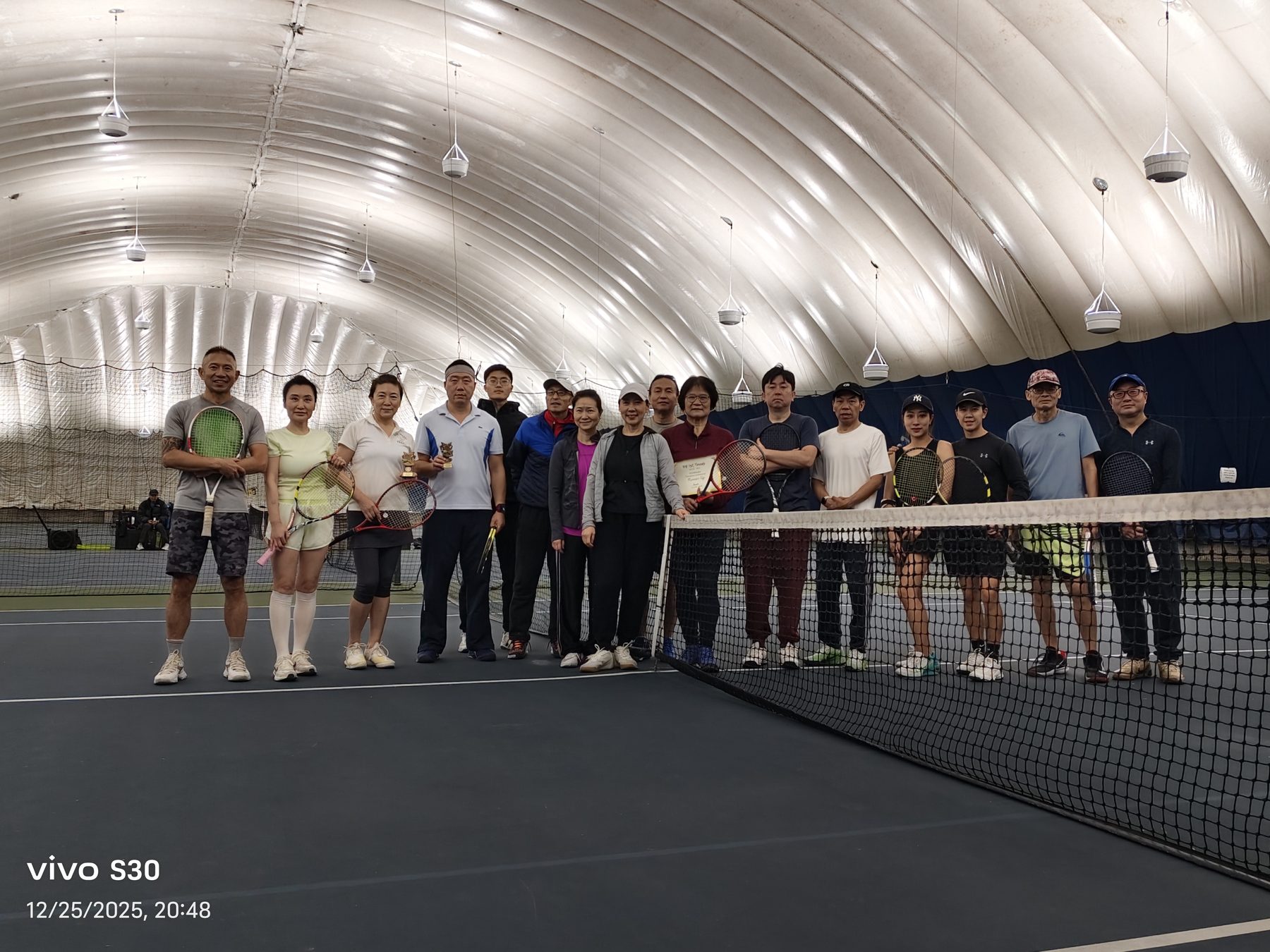 Christmas invitational group photo