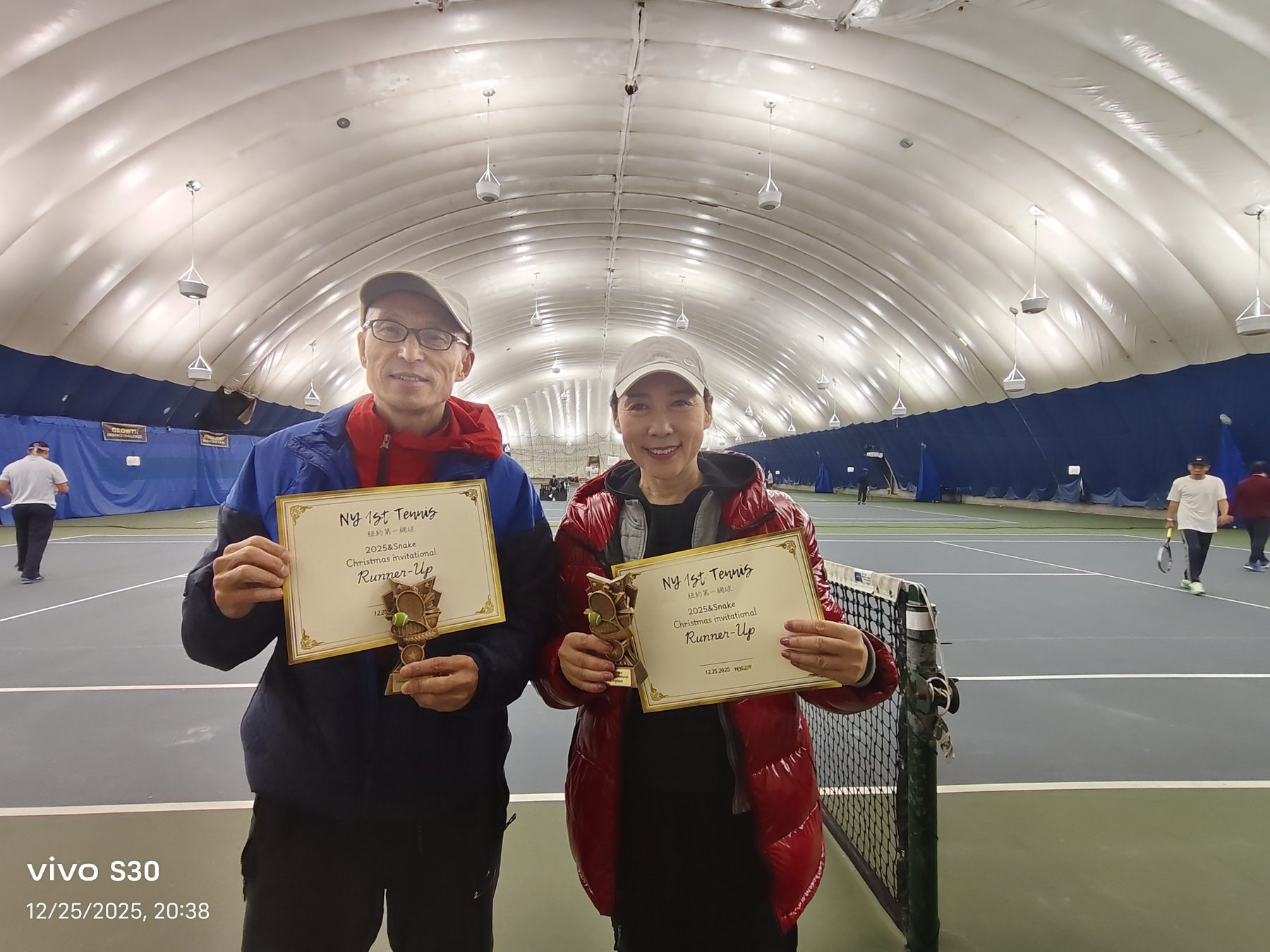 Runner-up award recipients